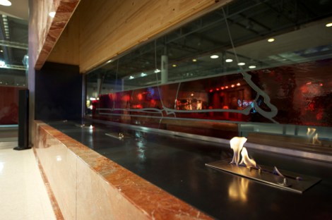 Vetrata a Collage e incisione