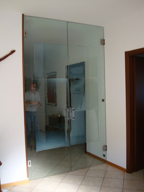 TRENTO S.CARLO porte VETRATE vetrofusione